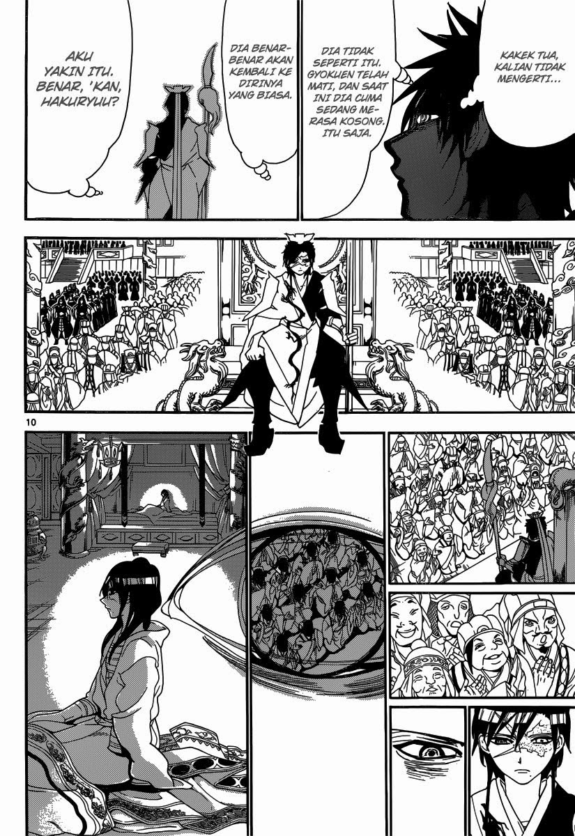 Magi – Labyrinth of Magic chapter 250